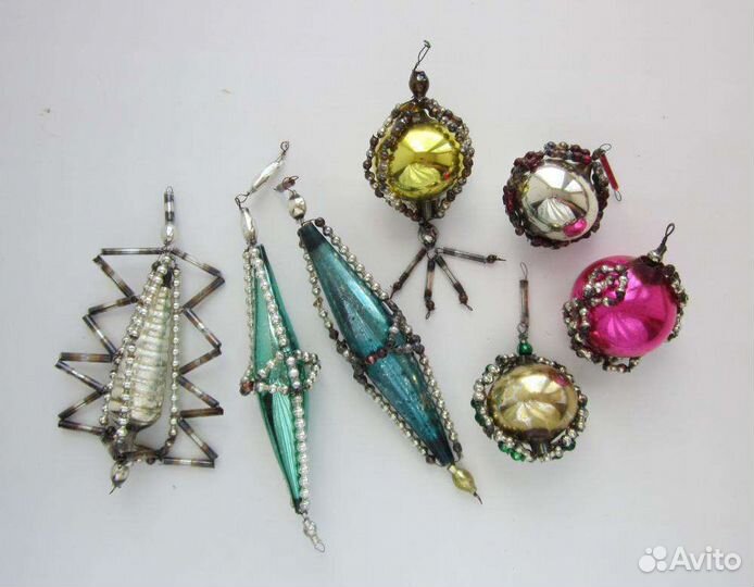 Елочные игрушки СССР советские