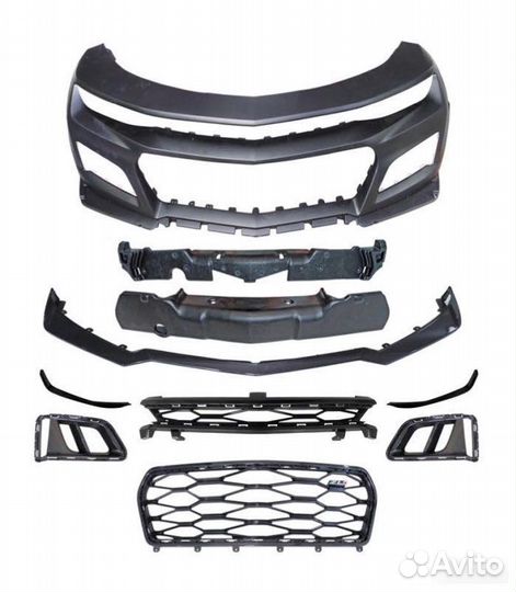 Передний бампер 2019 ZL1 для Camaro LS/ LT 19+