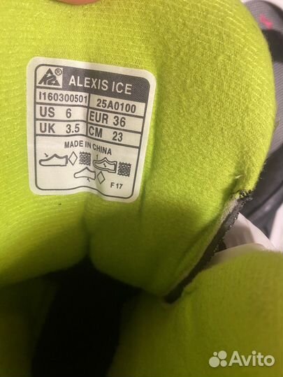 Коньки alexis ice ледовые