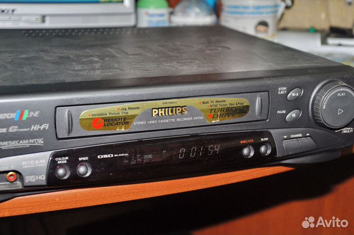 Видеомагнитофон Philips-756 Cтерео