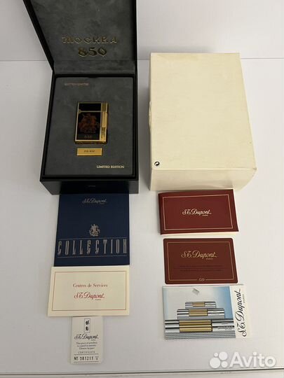 S.T.Dupont зажигалька 850 лет Москвы