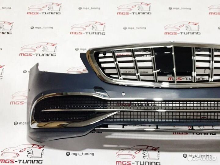 Бампер с решеткой B w222 17-н.в. Maybach