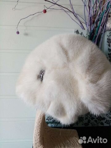 Шапка норковая женская