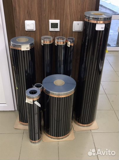 Электрический теплый пол (инфракрасная пленка)