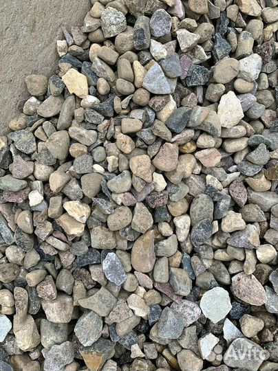 Щебень гравийный в наличии