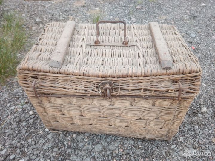 Плетеный сундук раритетный (доставка)