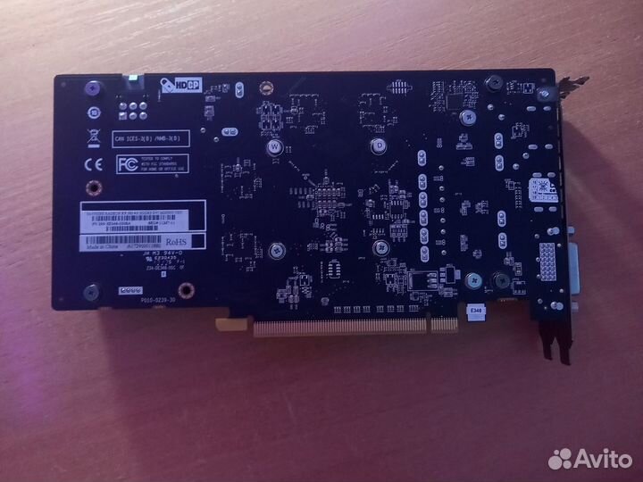 Видеокарта RX 560 4GB (не рабочая)