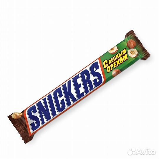 Опт - Шоколадный батончик Snickers Лесной орех 81