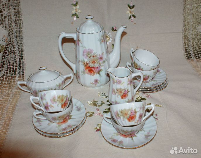 Антикварная посуда.Фарфор, серебрение. Англия