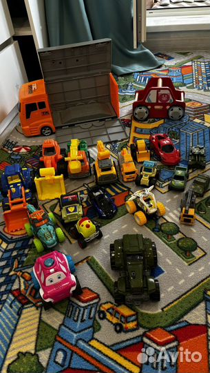 Детские машинки игрушки бу пакетом