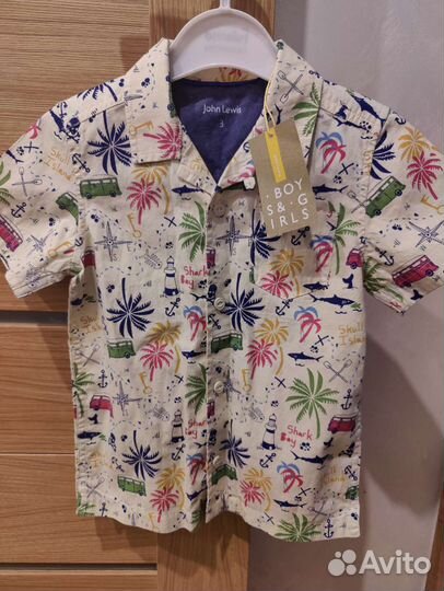 Рубашка на мальчика 104 110