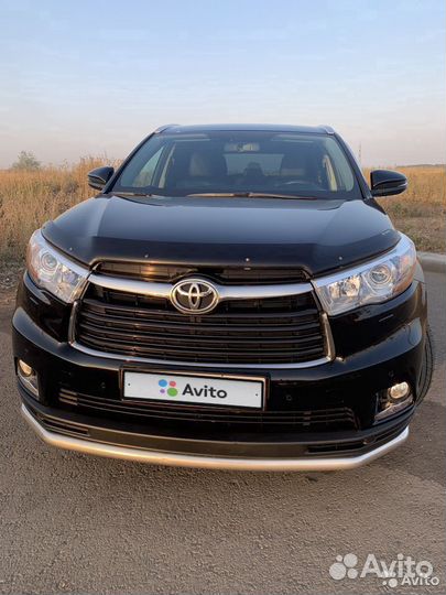 Защита бамперов Toyota Highlander