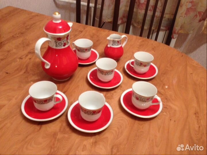 Немецкий кофейный сервиз