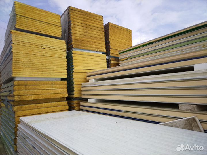 Сэндвич панели 15000 м2 в наличии