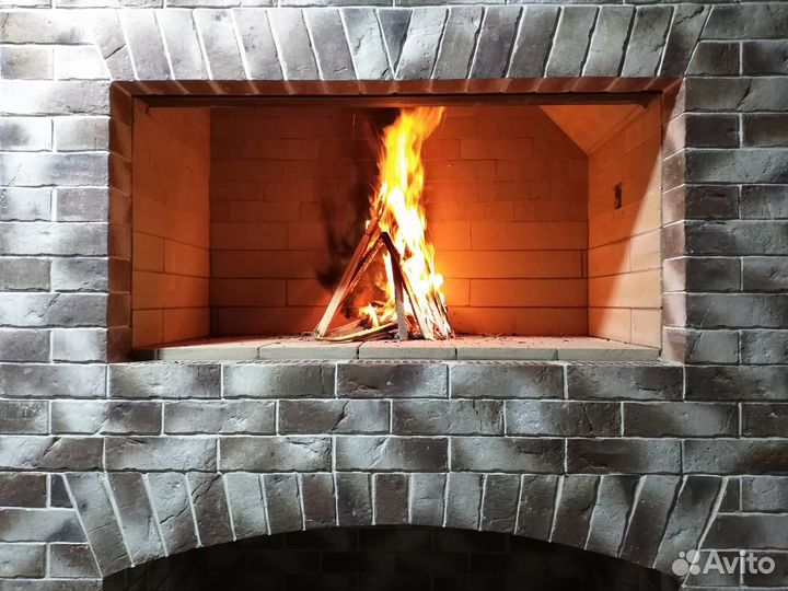 Кладка каминов, печей, мангальных комплексов