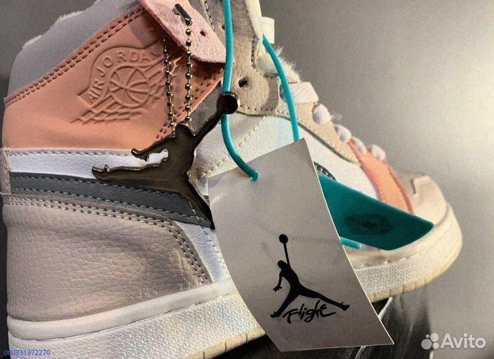 Кроссовки Nike Air Jordan тёплые (Арт.30793)