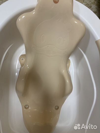 Ванночка детская с горкой и пеленальная доска