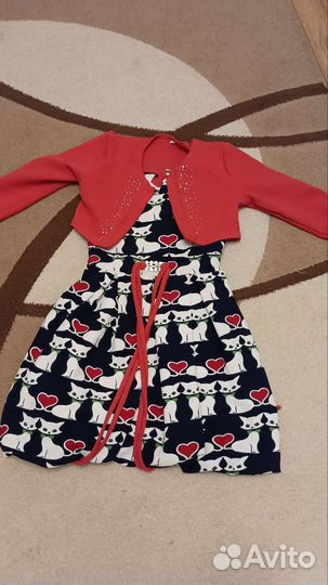 Платье детское 128