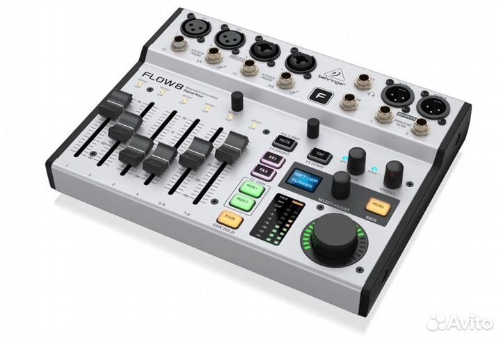 Behringer flow 8 микшерный пульт