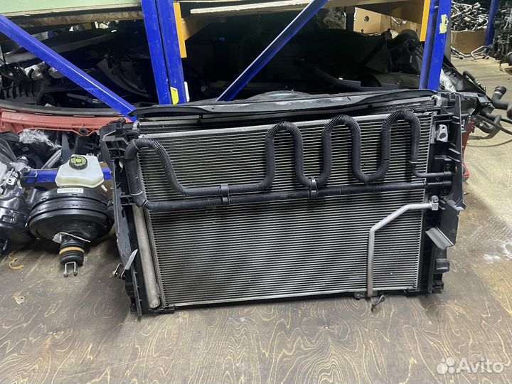 Кассета радиаторов (пакет охлаждения) Мерседес 212