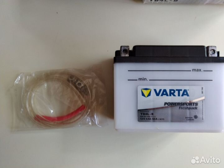 Varta Powersports YB4L-B 12V,4Ah 50 A.сухозаряжен