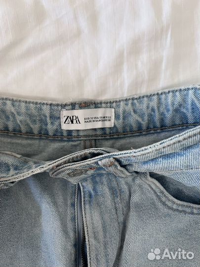 Джинсовые шорты Zara 32