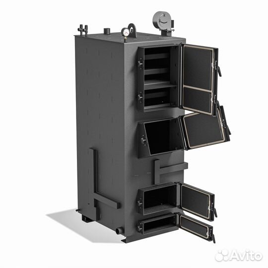 Твердотопливный котел длительного горения