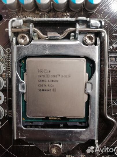 Комплект материнская плата i3 3220