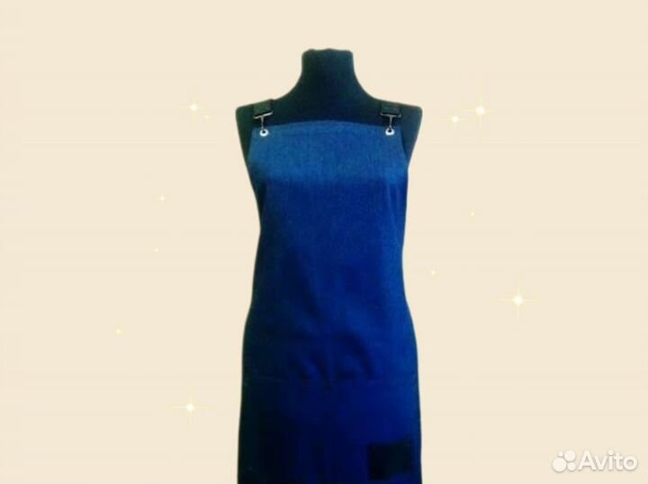 Фартук джинсовый