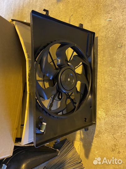 Вентилятор охлаждения kia sportage 2