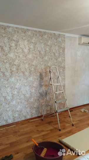 Поклейка обоев