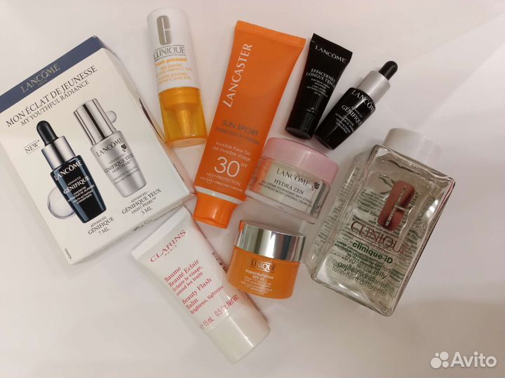 Уход lancome, Clinique,Clarins, Lancaster