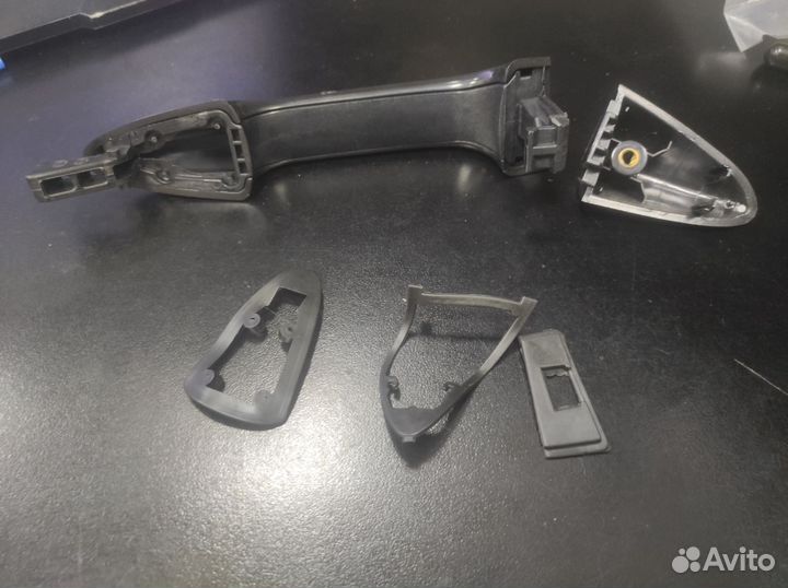 Ручка двери hyundai solaris 10-17 задняя левая