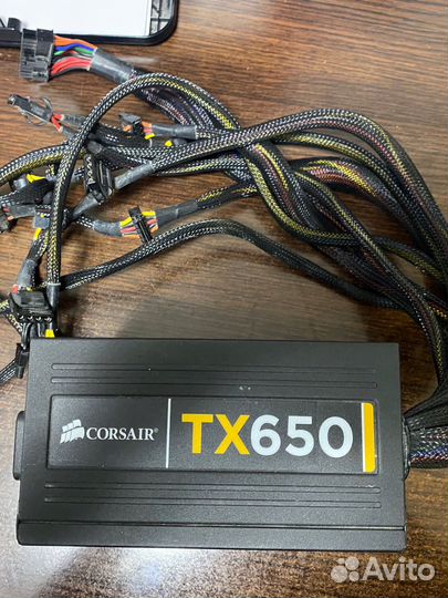 Блок питания Corsair TX650 на запчасти