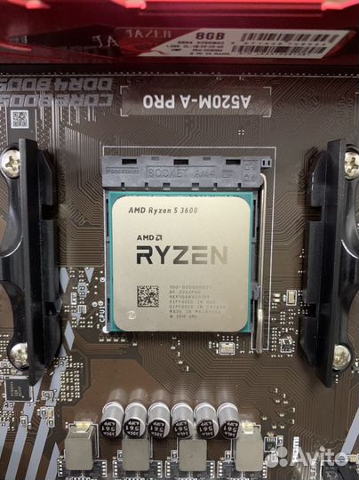 Ryzen 5 3600 комплект
