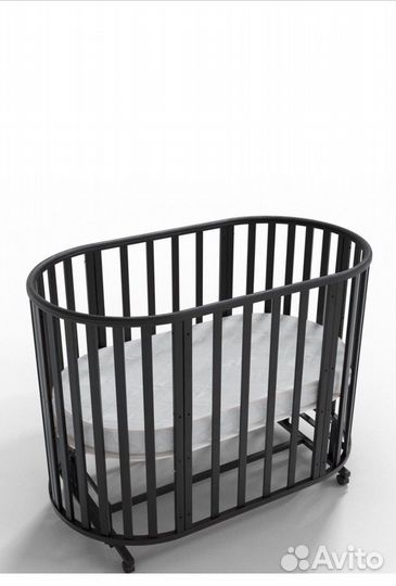 Детская кроватка трансформер с маятником