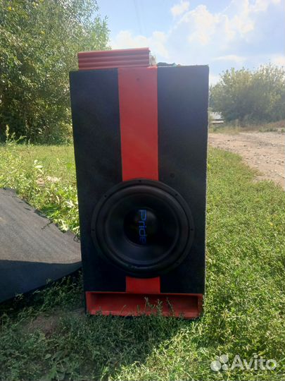 Продам сабвуфер и усилитель