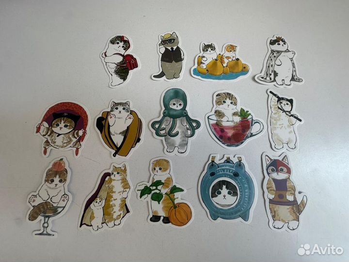 Наклейки котики