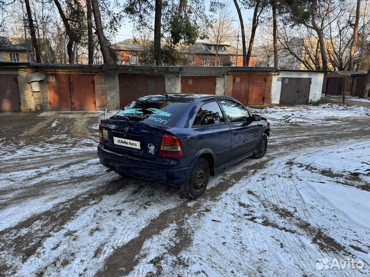 Opel Astra 1.6 МТ, 2001, 500 000 км