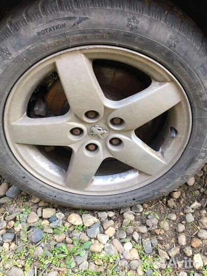 Диски с резиной r16 на peugeot 407/пежо 407