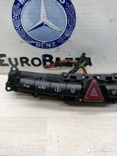 Блок кнопок передней панели Mercedes W220