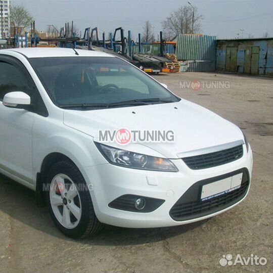 Накладки на Ford Focus 2 (2008-2011) №2 широкие