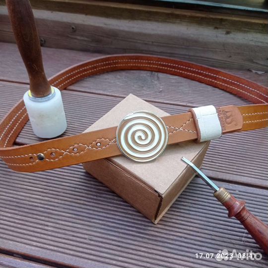 Ремень женский. Натуральная кожа