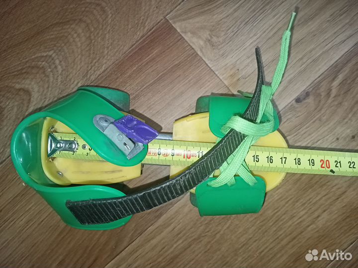 Роликовые коньки, раздвижные, 4х колесные