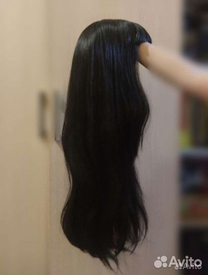 Черный парик для косплея