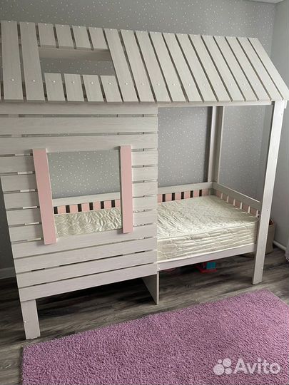 Детская кровать домик