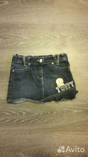 Юбки, платье джинсовое