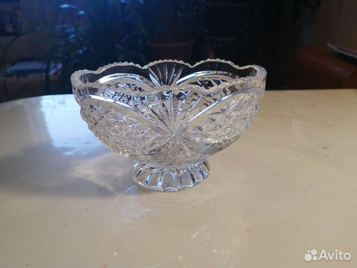 Хрустальные салатники СССР