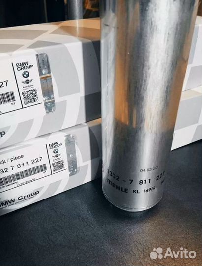 Фильтр топлив оригинал бмв 13327811227