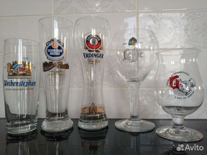 Пивные бокалы и кружки с логотипами